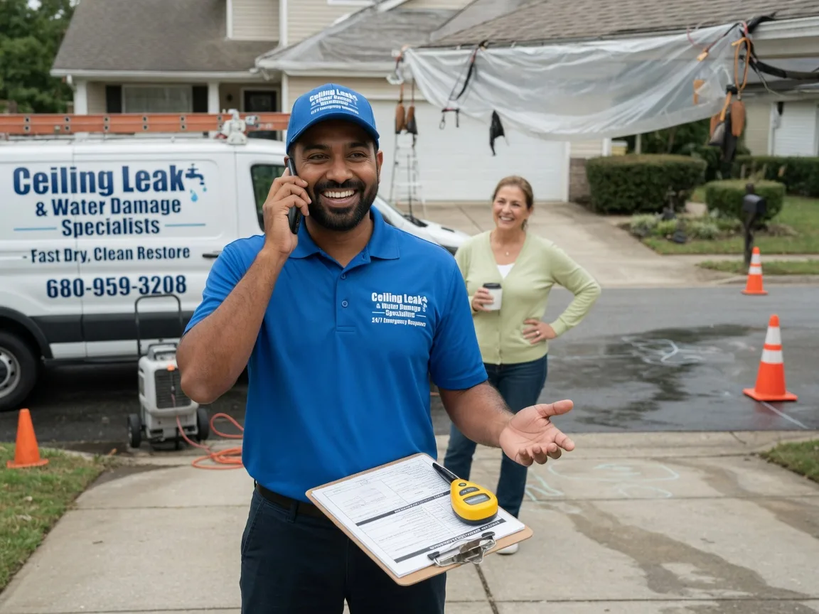 Ceiling Leak Cleanup Genoa, WI FAQs